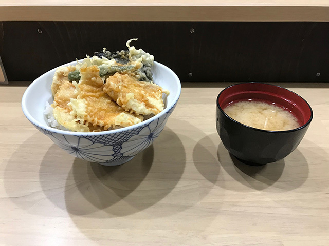 とり天丼