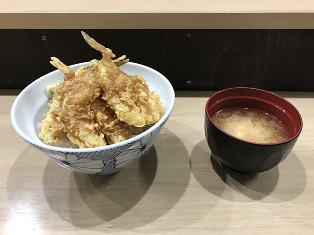 ふぐ天丼